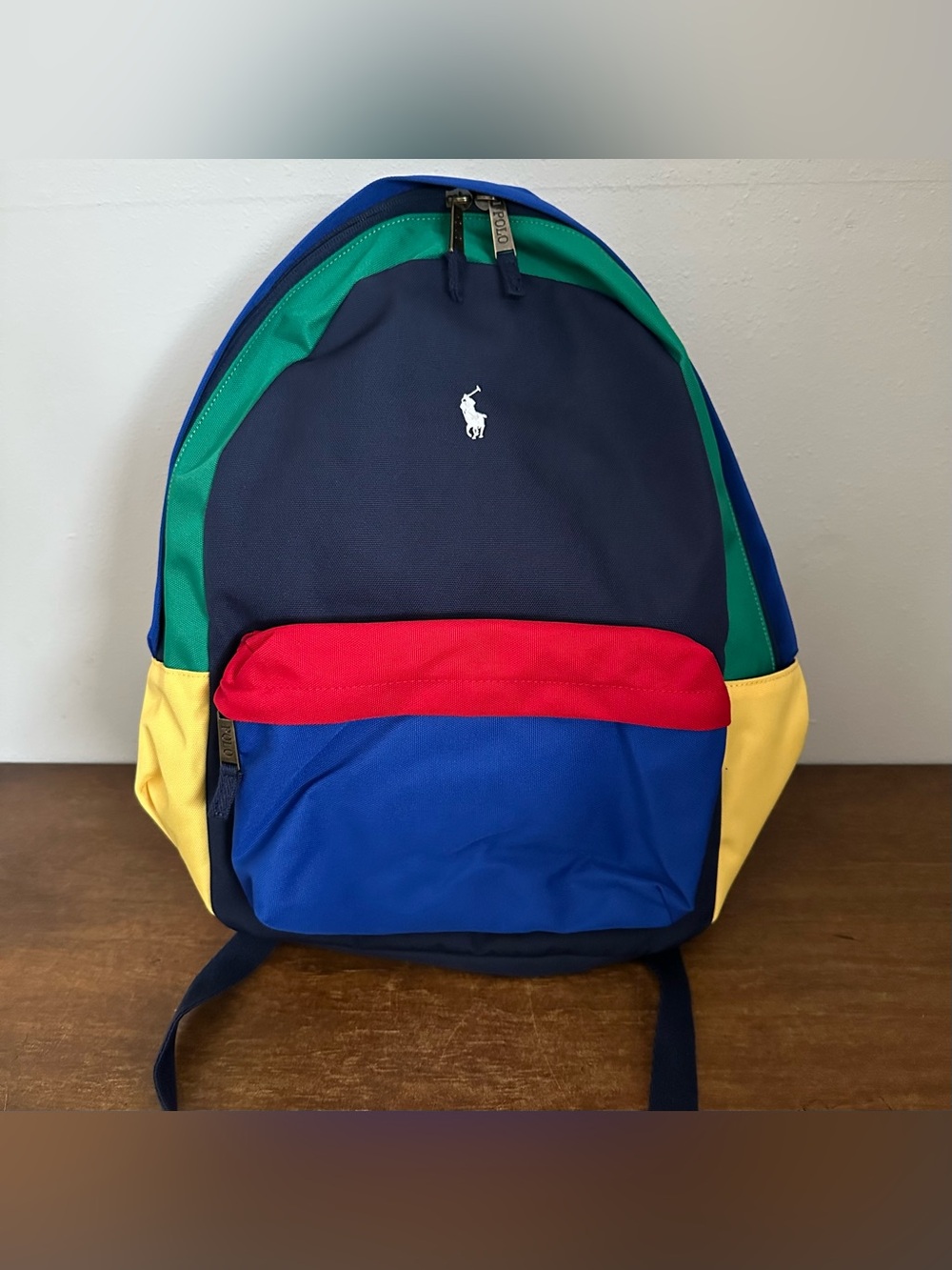 Polo Ralph Lauren Multi-Color Color Blocked Backpack
